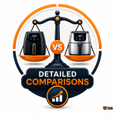 Detailed comparisons of the best kitchen appliances and gadgets to help you choose the right product.