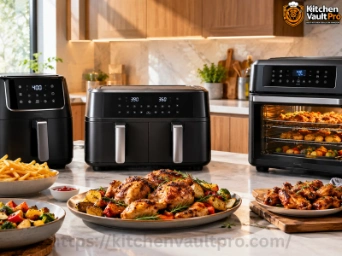 large air fryers for family meals and batch cooking