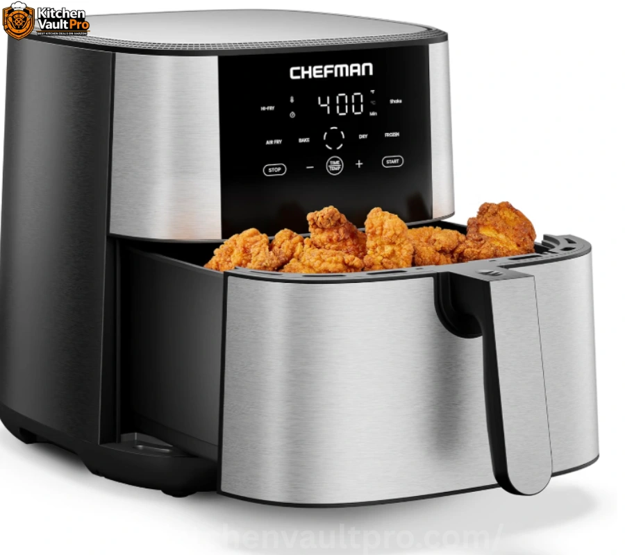 Chefman TurboFry Touch 8QT budget large-capacity air fryer