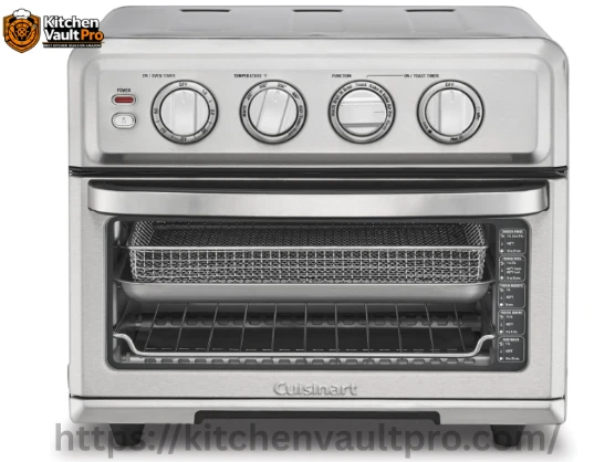 Cuisinart TOA-70 air fryer toaster oven with grill for everyday versatile cooking