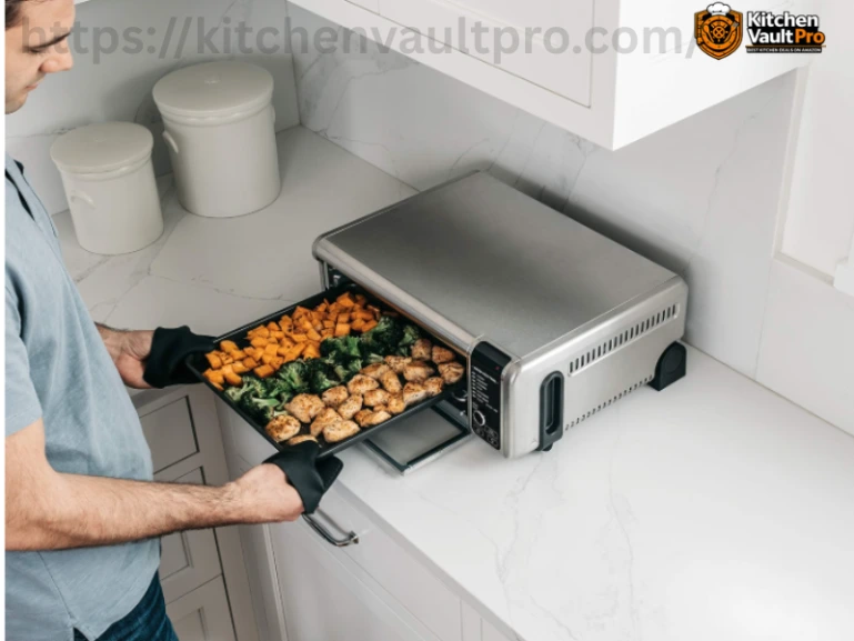 KitchenAid KCO124 Digital Countertop Oven with Air Fry for baking and versatile countertop cooking