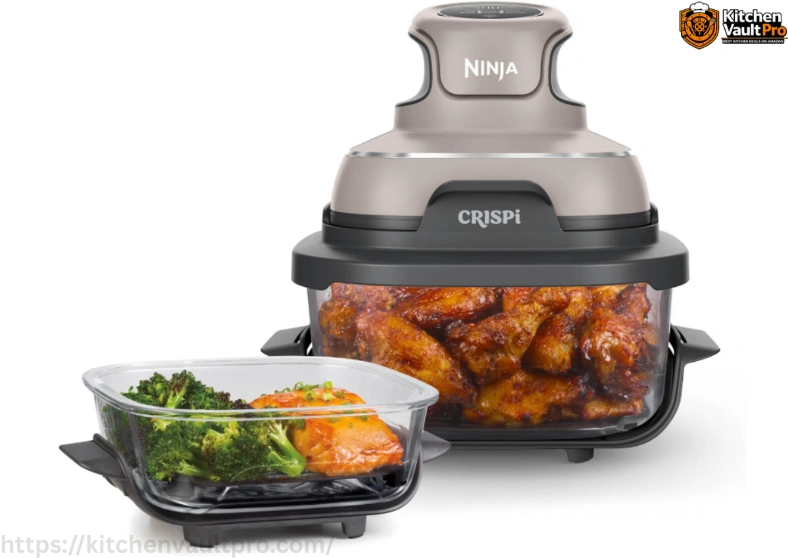 Ninja Crispi 4-in-1 glass air fryer for one person