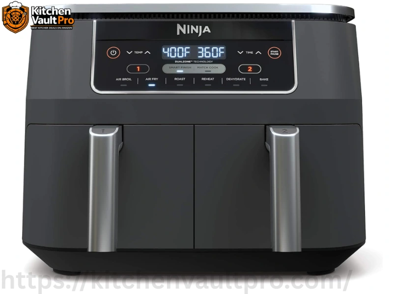Ninja Foodi DZ201 dual basket air fryer with two cooking zones